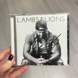 Autographed Chase Rice Lambs and Lions cd